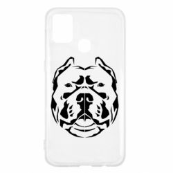 Чехол для Samsung M31 Pit Bull Geometry - PrintSalon