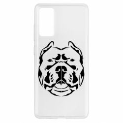 Чехол для Samsung S20 FE Pit Bull Geometry