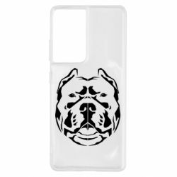 Чехол для Samsung S21 Ultra Pit Bull Geometry