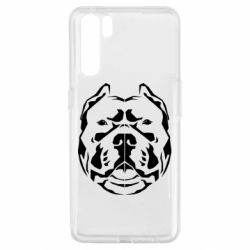 Чехол для Oppo A91/Reno3 Pit Bull Geometry - PrintSalon