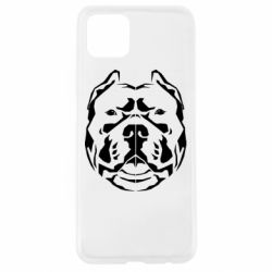 Чехол для Oppo A92s Pit Bull Geometry - PrintSalon