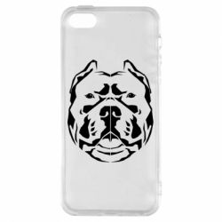Чехол для iPhone5/5S/SE Pit Bull Geometry - PrintSalon