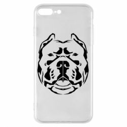 Чехол для iPhone 8 Plus Pit Bull Geometry - PrintSalon