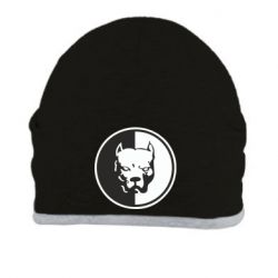 Шапка Питбуль круг - PrintSalon