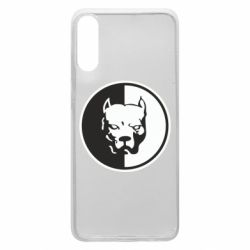 Чехол для Samsung A70 Питбуль круг - PrintSalon
