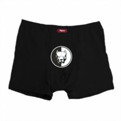 Трусы-боксеры Питбуль круг - PrintSalon
