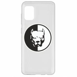 Чехол для Samsung A31 Питбуль круг - PrintSalon