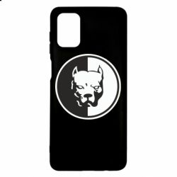 Чехол для Samsung M51 Питбуль круг - PrintSalon
