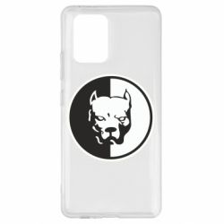 Чехол для Samsung S10 Lite Питбуль круг - PrintSalon