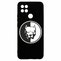 Чехол для Oppo A15s/A15 Питбуль круг - PrintSalon