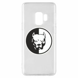 Чехол для Samsung S9 Питбуль круг - PrintSalon