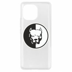Чехол для Xiaomi Mi11 Питбуль круг - PrintSalon