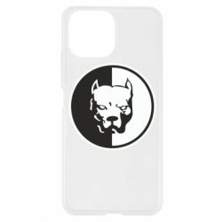 Чехол для Xiaomi Mi11 Lite Питбуль круг - PrintSalon