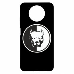 Чехол для Xiaomi Redmi Note 9 5G/Redmi Note 9T Питбуль круг