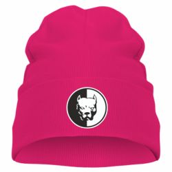 Детская шапка Питбуль круг - PrintSalon