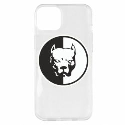 Чехол для iPhone 14 Plus Питбуль круг - PrintSalon