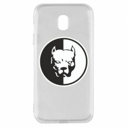 Чехол для Samsung J3 2017 Питбуль круг - PrintSalon