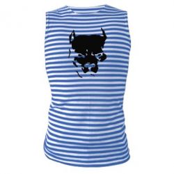 Майка-тельняшка Питбуль - PrintSalon