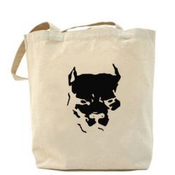 Эко-сумка Питбуль-PrintSalon Эко-сумка Питбуль