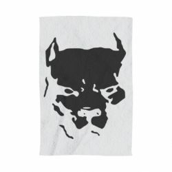 Полотенце с принтом Питбуль - PrintSalon
