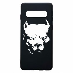 Чехол для Samsung S10 Питбуль - PrintSalon