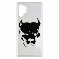 Чехол для Samsung Note 10 Plus Питбуль - PrintSalon