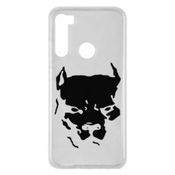 Чехол для Xiaomi Redmi Note 8 Питбуль - PrintSalon