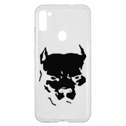 Чехол для Samsung A11/M11 Питбуль - PrintSalon