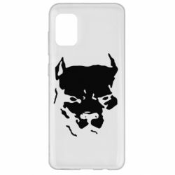 Чехол для Samsung A31 Питбуль - PrintSalon