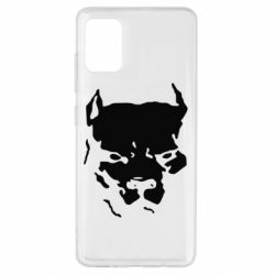 Чехол для Samsung A51 Питбуль - PrintSalon