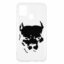 Чехол для Samsung M31 Питбуль - PrintSalon