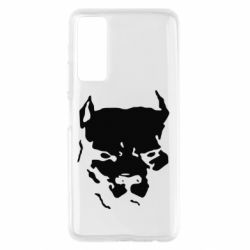 Чехол для Huawei P Smart 2021 Питбуль - PrintSalon