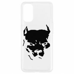 Чехол для Oppo Reno 4 Питбуль - PrintSalon