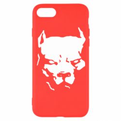 Чехол для iPhone SE 2022 Питбуль - PrintSalon
