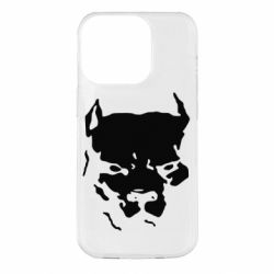 Чехол для iPhone 14 Pro Питбуль - PrintSalon