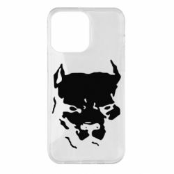 Чехол для iPhone 14 Pro Max Питбуль - PrintSalon
