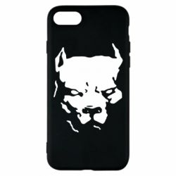 Чехол для iPhone 7 Питбуль - PrintSalon
