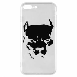 Чехол для iPhone 8 Plus Питбуль - PrintSalon