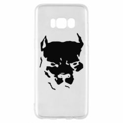 Чехол для Samsung S8 Питбуль - PrintSalon
