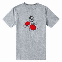 Чоловіча преміум футболка Pitbull Boxing Logo - PrintSalon