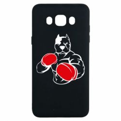 Чохол для Samsung J7 2016 Pitbull Boxing Logo - PrintSalon