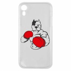 Чохол для iPhone XR Pitbull Boxing Logo - PrintSalon