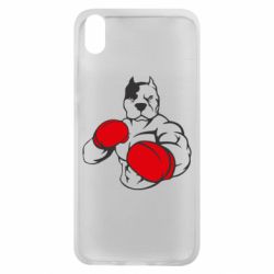 Чохол для Xiaomi Redmi 7A Pitbull Boxing Logo - PrintSalon