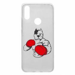 Чохол для Xiaomi Redmi 7 Pitbull Boxing Logo - PrintSalon
