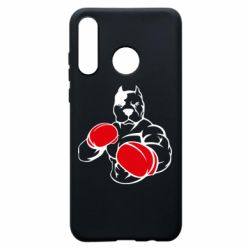 Чохол для Huawei P30 Lite Pitbull Boxing Logo - PrintSalon