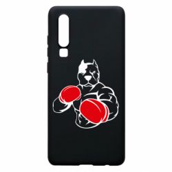 Чохол для Huawei P30 Pitbull Boxing Logo - PrintSalon
