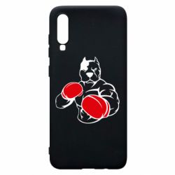 Чохол для Samsung A70 Pitbull Boxing Logo - PrintSalon