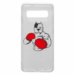 Чохол для Samsung S10 Pitbull Boxing Logo