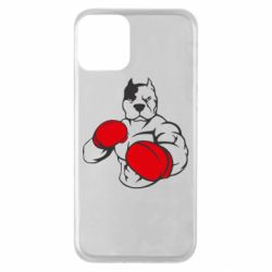 Чохол для iPhone 11 Pitbull Boxing Logo - PrintSalon