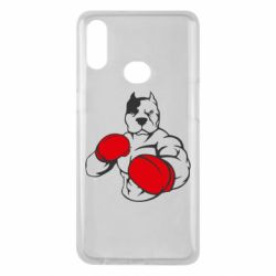 Чохол для Samsung A10s Pitbull Boxing Logo - PrintSalon